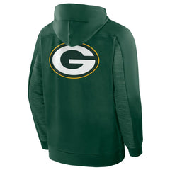Green Bay Packers Checkdown Pass Full-Zip Hoodie - Green Hoodies
