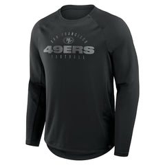 San Francisco 49ers Coverage Scheme Long Sleeve T-Shirt - Black T-shirts