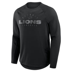 Detroit Lions Coverage Scheme Long Sleeve T-Shirt - Black T-shirts