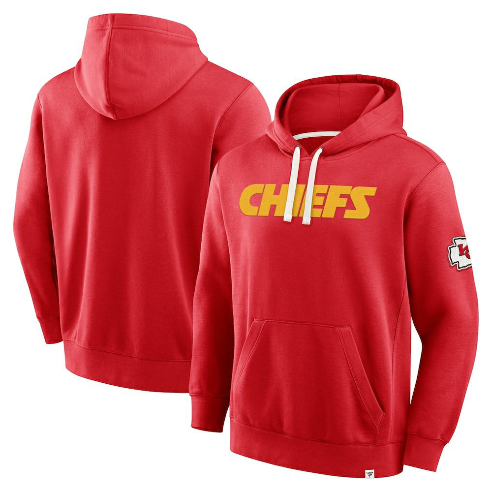Kansas City Chiefs New Horizons Heritage Pullover Hoodie - Red Hoodies