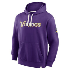 Minnesota Vikings New Horizons Heritage Pullover Hoodie - Purple Hoodies