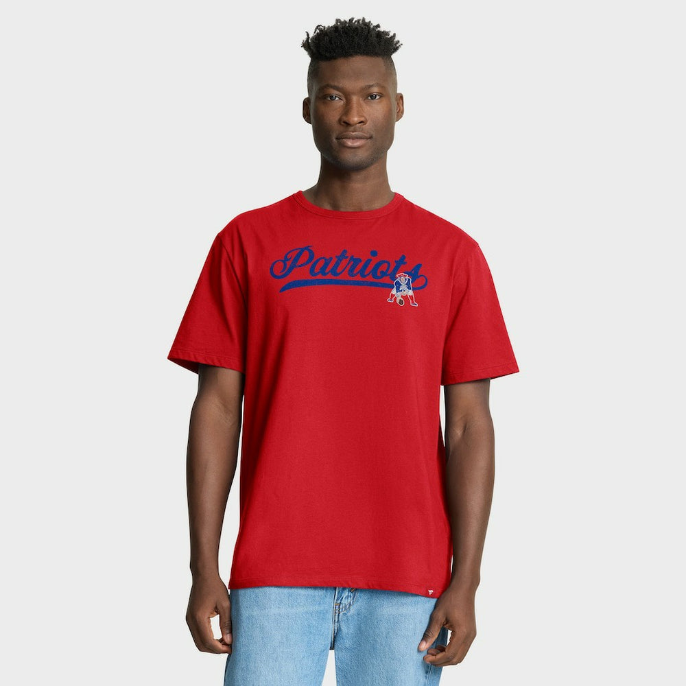 New England Patriots Fluid Motion Legacy T-Shirt - Red T-shirts