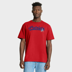 New England Patriots Fluid Motion Legacy T-Shirt - Red T-shirts