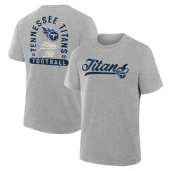 Tennessee Titans Fluid Motion Legacy T-Shirt - Heather Gray T-shirts