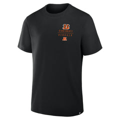 Cincinnati Bengals Passing Pocket Legacy T-Shirt - Black T-shirts