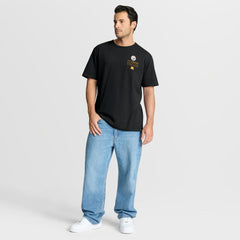 Pittsburgh Steelers Passing Pocket Legacy T-Shirt - Black T-shirts
