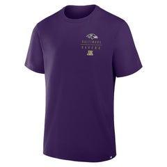 Baltimore Ravens Passing Pocket Legacy T-Shirt - Purple T-shirts