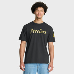 Pittsburgh Steelers Elevated Classic Legacy T-Shirt - Black T-shirts