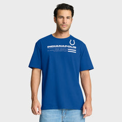 Indianapolis Colts Chop Block Legacy T-Shirt - Royal T-shirts