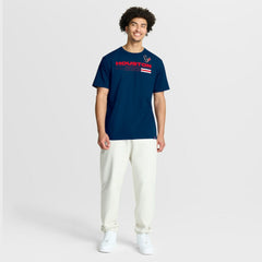 Houston Texans Chop Block Legacy T-Shirt - Navy T-shirts