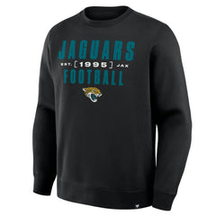 Jacksonville Jaguars Powerful Throw Legacy Pullover Sweatshirt - Black Pullover