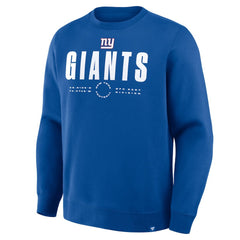 New York Giants Direct Handoff Legacy Pullover Sweatshirt - Royal Pullover