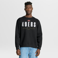 San Francisco 49ers Direct Handoff Legacy Pullover Sweatshirt - Black Pullover