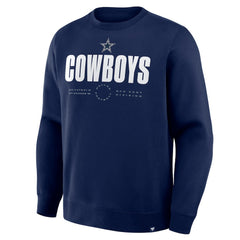 Dallas Cowboys Direct Handoff Legacy Pullover Sweatshirt - Navy Pullover