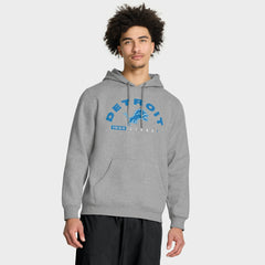 Detroit Lions Delay of Game Legacy Pullover Hoodie - Heather Gray Hoodies