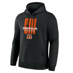 Cincinnati Bengals Right Tackle Legacy Pullover Hoodie - Black - Black Hoodies