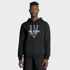 Las Vegas Raiders Right Tackle Legacy Pullover Hoodie - Black - Black Hoodies