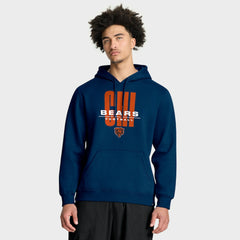 Chicago Bears Right Tackle Legacy Pullover Hoodie - Navy - Navy Hoodies