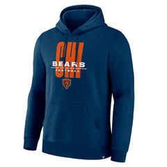 Chicago Bears Right Tackle Legacy Pullover Hoodie - Navy - Navy Hoodies