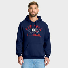 New York Giants Fumblerooski Legacy Pullover Hoodie - Navy Hoodies