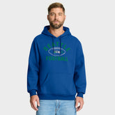 Seattle Seahawks Fumblerooski Legacy Pullover Hoodie - Royal Hoodies