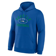 Seattle Seahawks Fumblerooski Legacy Pullover Hoodie - Royal Hoodies