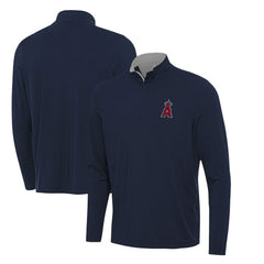 Los Angeles Angels Antigua Content Quarter-Zip Top - Navy Tops