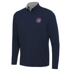 Chicago Cubs Antigua Content Quarter-Zip Top - Navy Tops
