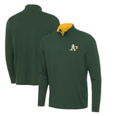 Athletics Antigua Content Quarter-Zip Top - Hunter Green Tops