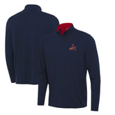 St. Louis Cardinals Antigua Content Quarter-Zip Top - Navy Tops