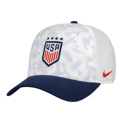 USWNT Unisex Rise Printed Trucker Adjustable Hat White - Nike cheap