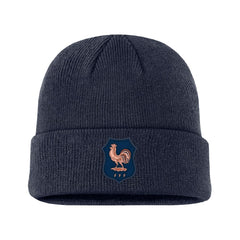 France National Team Unisex Terra Cuffed Knit Hat Navy - Nike outlet