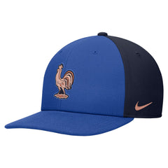 France National Team Unisex Pro Flatbill Snapback Hat Blue - Nike cheap