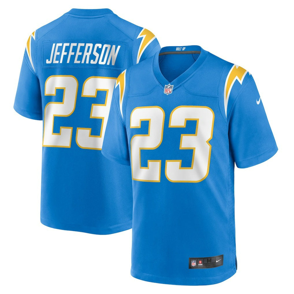 Tony Jefferson Los Angeles Chargers Team Game Jersey - Powder Blue Jerseys