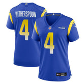 Ahkello Witherspoon Los Angeles Rams Women's Team Game Jersey - Royal Jerseys