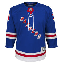 Igor Shesterkin New York Rangers Youth Home Premier Player Jersey - Blue | US 202439433
