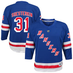 Igor Shesterkin New York Rangers Youth Home Replica Player Jersey - Blue | US 202439442