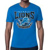 Detroit Lions Starter '80s Inspired Team Logo T-Shirt - Blue T-shirts
