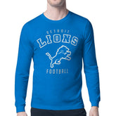 Detroit Lions Starter City Team Logo Long Sleeve T-Shirt - Blue T-shirts