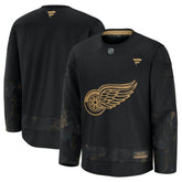 Detroit Red Wings Fanatics 2024 Military Appreciation Practice Jersey - Black | US 202439736