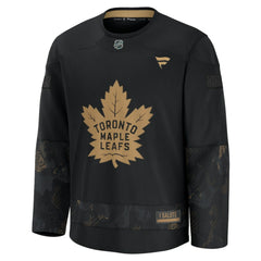 Toronto Maple Leafs Fanatics 2024 Military Appreciation Practice Jersey - Black | US 202439746