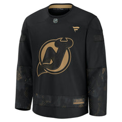 New Jersey Devils Fanatics 2024 Military Appreciation Practice Jersey - Black | US 202439757