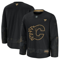 Calgary Flames Fanatics 2024 Military Appreciation Practice Jersey - Black | US 202439766
