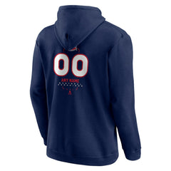 Montreal Canadiens Personalized Name & Number Midfielder Pullover Hoodie - Navy | US 202441182
