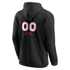 Carolina Hurricanes Personalized Name & Number Midfielder Pullover Hoodie - Black | US 202441341