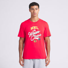 Chicago Blackhawks lululemon 2025 NHL Winter Classic Soft Jersey T-Shirt - True Red | US 202444968