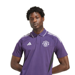 Manchester United 2025/26 Training Polo Purple - Adidas online