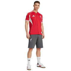Liverpool Full-Button Baseball Jersey Red - Adidas for sale