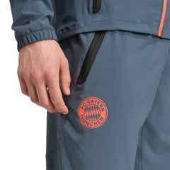 Bayern Munich 2025/26 Tiro Vis Tech AEROREADY Travel Pants Gray - Adidas discount