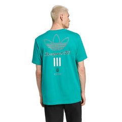 Liverpool Terrace Icons Collection Graphic T-Shirt Green - Adidas online